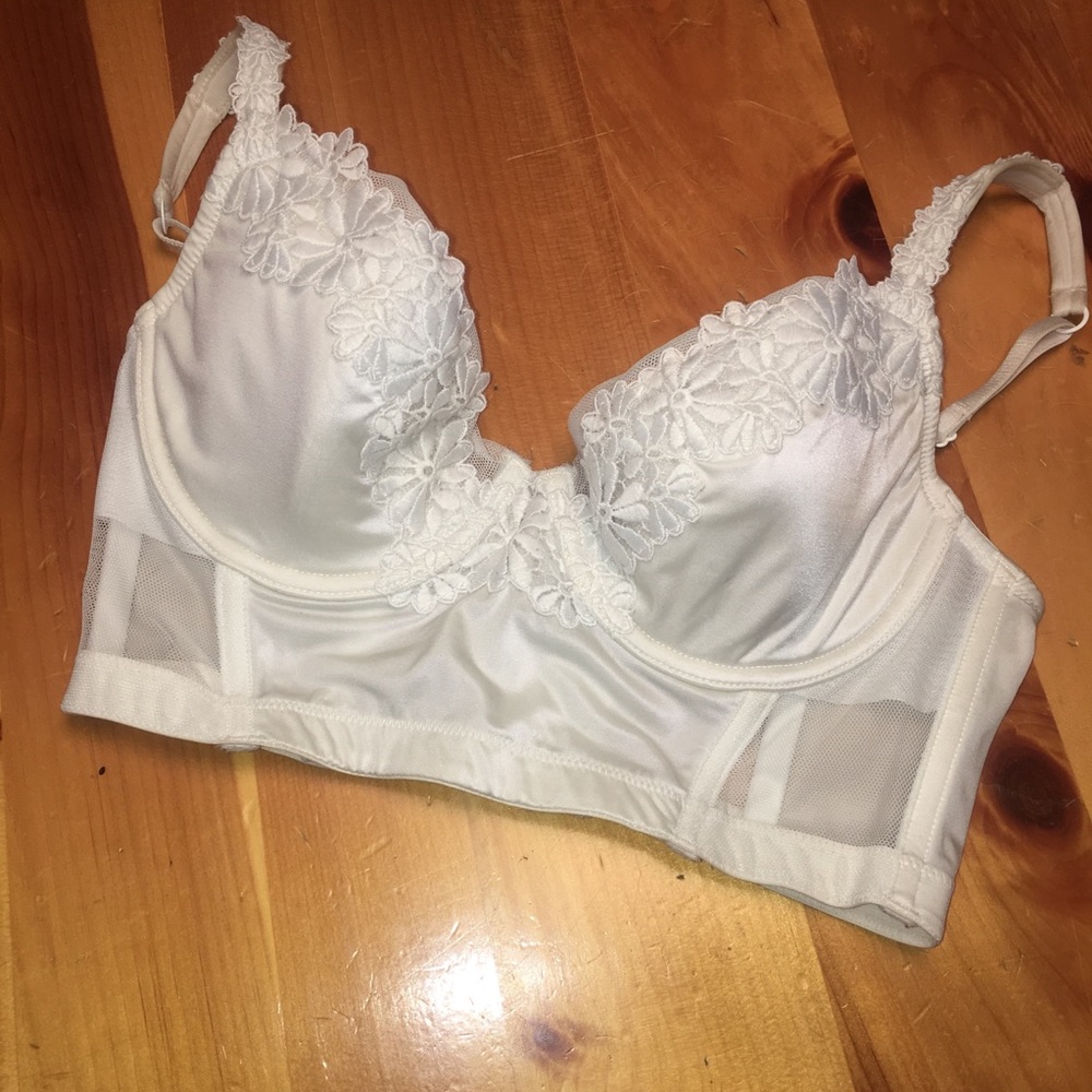 Vintage VS longline bra